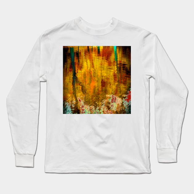 Reflections In a Pond #5 Long Sleeve T-Shirt by markross